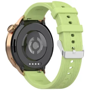 SILICONE Vymeniteľný remienok pre OnePlus Watch 3 43mm svetlozelený