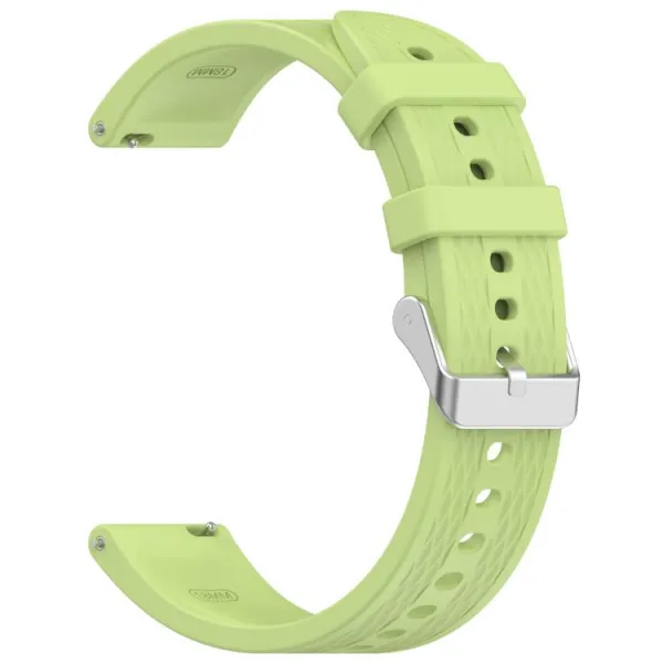 SILICONE Vymeniteľný remienok pre OnePlus Watch 3 43mm svetlozelený