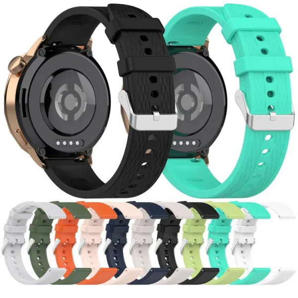 SILICONE Vymeniteľný remienok pre OnePlus Watch 3 43mm biely