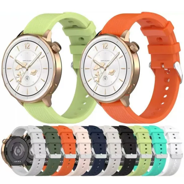 SILICONE Vymeniteľný remienok pre OnePlus Watch 3 43mm biely