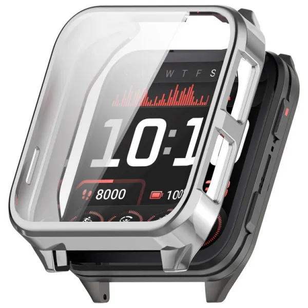 TPU FULL COVER Kryt pre Garmin Venu X1 strieborný