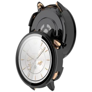 PC FULL COVER Plastový kryt so sklom pre OnePlus Watch 3 43mm čierny
