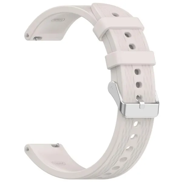 SILICONE Vymeniteľný remienok pre OnePlus Watch 3 43mm STARLIGHT