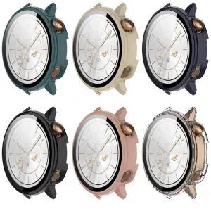 PC FULL COVER Plastový kryt so sklom pre OnePlus Watch 3 43mm modrý