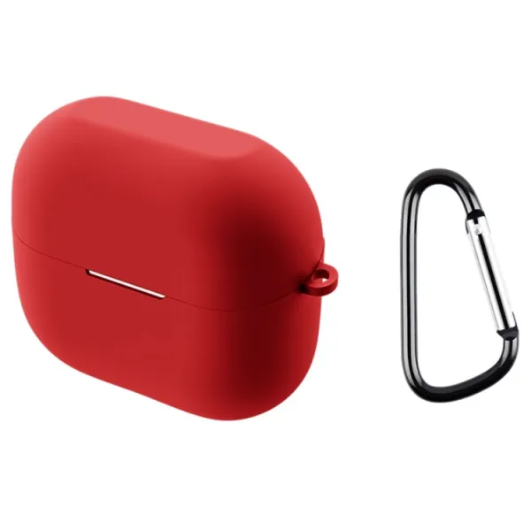 HOOK Silikónový obal pre Samsung Galaxy Buds 3 / Buds 3 Pro červený