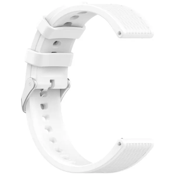 SILICONE Vymeniteľný remienok pre OnePlus Watch 3 43mm biely