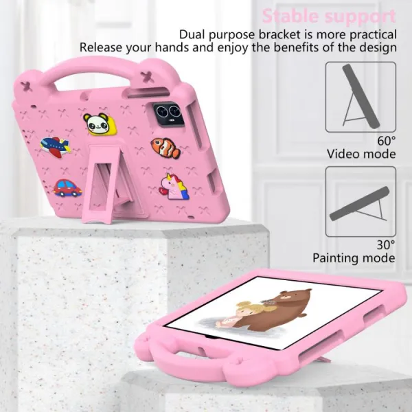 FANY Detský kryt na tablet pre T Tablet 2 ružový