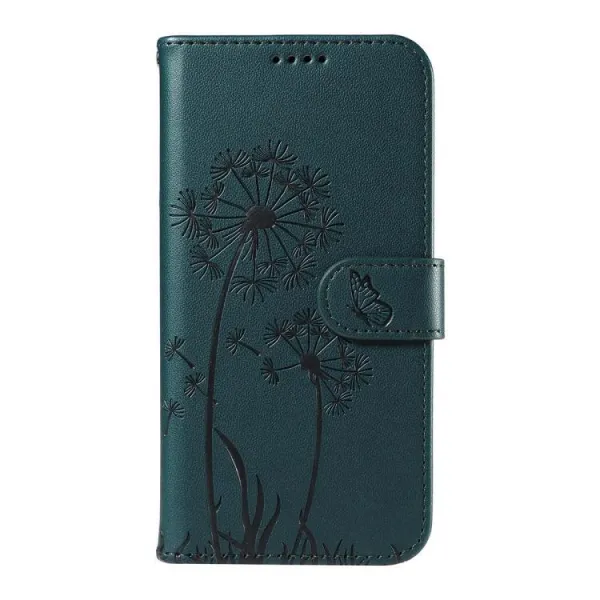 ART DANDELION Peňaženkové puzdro pre Xiaomi Redmi 15C / Redmi 15C 5G tmavozelené