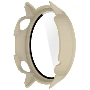 PC FULL COVER Plastový kryt so sklom pre OnePlus Watch 3 43mm IVORY WHITE