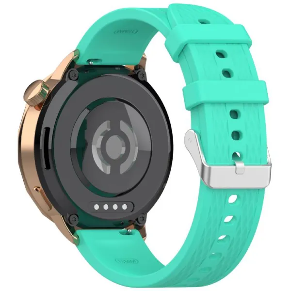 SILICONE Vymeniteľný remienok pre OnePlus Watch 3 43mm mentolový