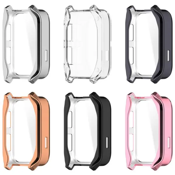 TPU FULL COVER Kryt pre Garmin Venu X1 strieborný