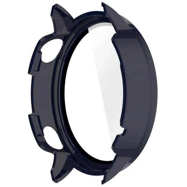PC FULL COVER Plastový kryt so sklom pre OnePlus Watch 3 43mm modrý