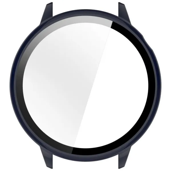 PC FULL COVER Plastový kryt so sklom pre OnePlus Watch 3 43mm modrý