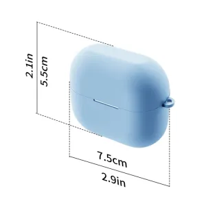 HOOK Silikónový obal pre Samsung Galaxy Buds 3 / Buds 3 Pro biely