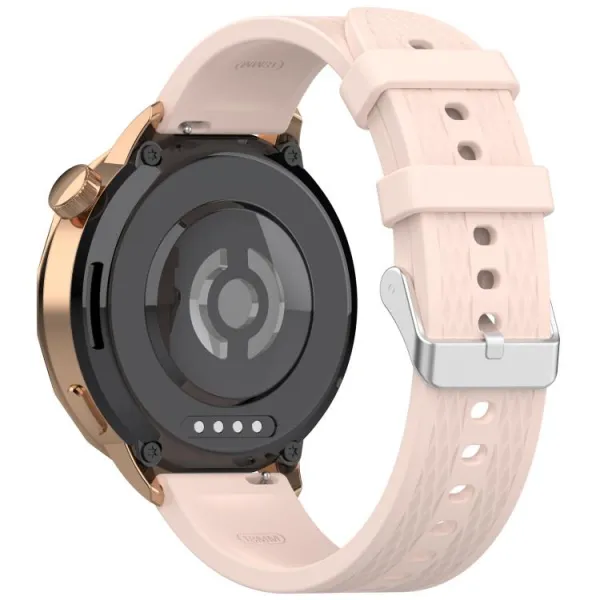 SILICONE Vymeniteľný remienok pre OnePlus Watch 3 43mm ružový