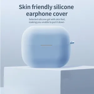 HOOK Silikónový obal pre Samsung Galaxy Buds 3 / Buds 3 Pro biely
