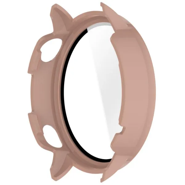 PC FULL COVER Plastový kryt so sklom pre OnePlus Watch 3 43mm ružový