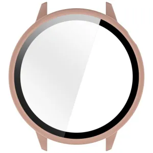 PC FULL COVER Plastový kryt so sklom pre OnePlus Watch 3 43mm ružový
