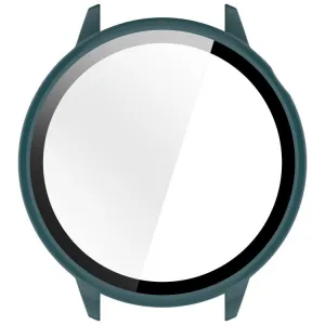 PC FULL COVER Plastový kryt so sklom pre OnePlus Watch 3 43mm zelený