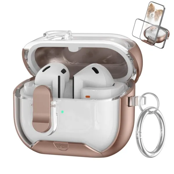 STARCHAIN Ochranné puzdro pre Samsung Galaxy Buds 3 / Buds 3 Pro ROSE GOLD