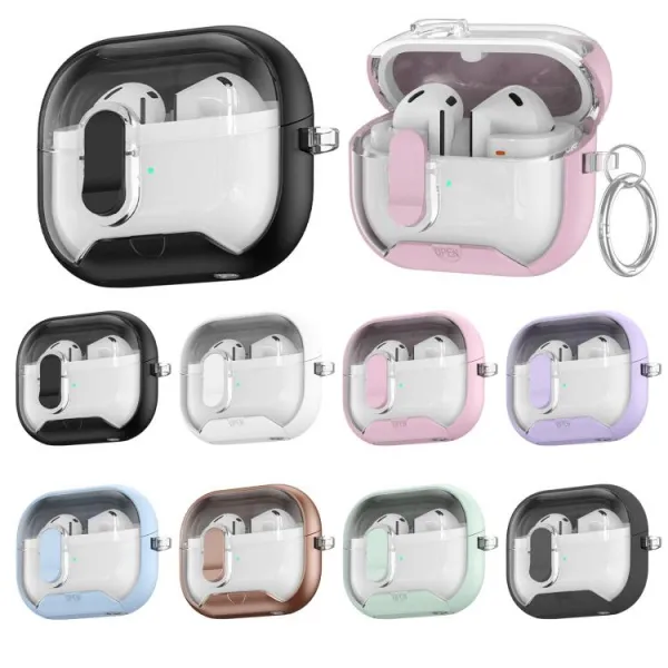 STARCHAIN Ochranné puzdro pre Samsung Galaxy Buds 3 / Buds 3 Pro FLUFFY GREY