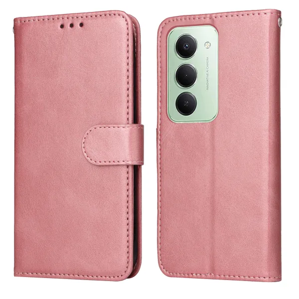 SMOOTH Peňaženkové puzdro pre Xiaomi Redmi 15 / Redmi 15 5G ružové