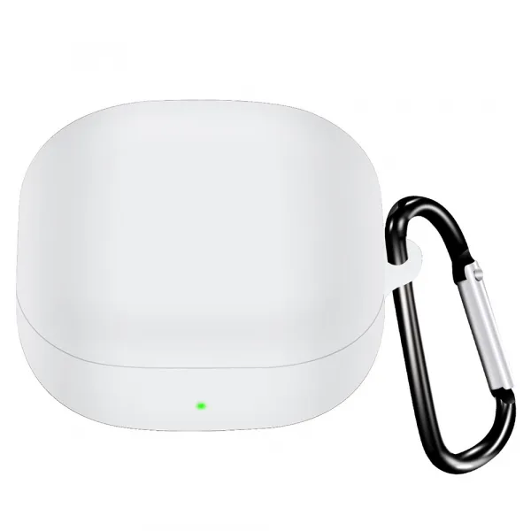 HOOK Silikónový obal pre Samsung Galaxy Buds2 Pro / Buds Pro / Live / Buds 2 biely