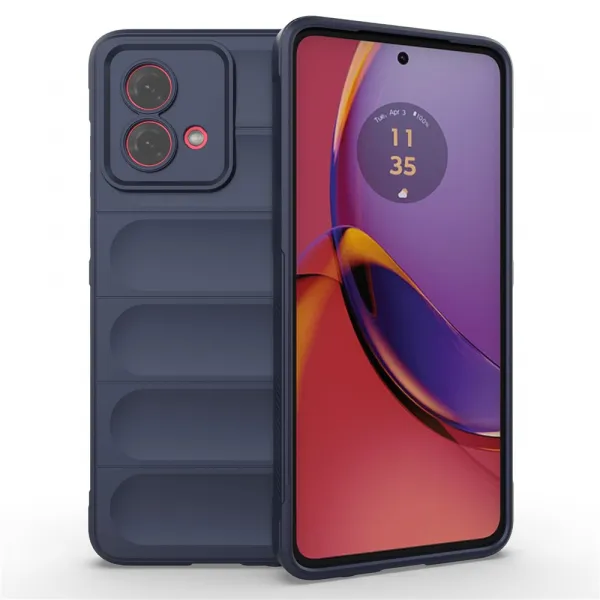 STEPS Ochranný kryt pre Motorola Moto G84 5G tmavomodrý