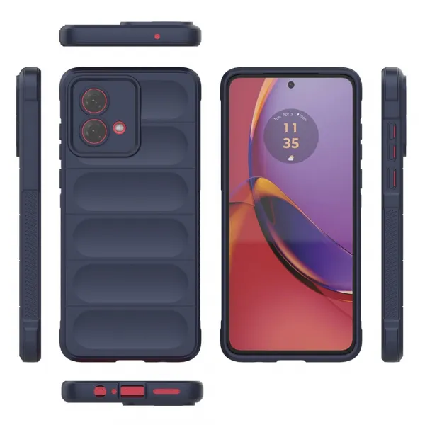 STEPS Ochranný kryt pre Motorola Moto G84 5G tmavomodrý