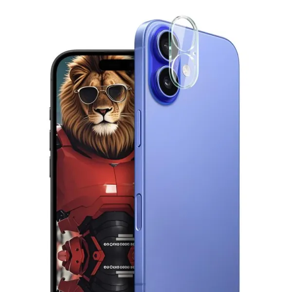 IMAK FULL COVER Sklo pre fotoaparát Apple iPhone 17 TRANSPARENT