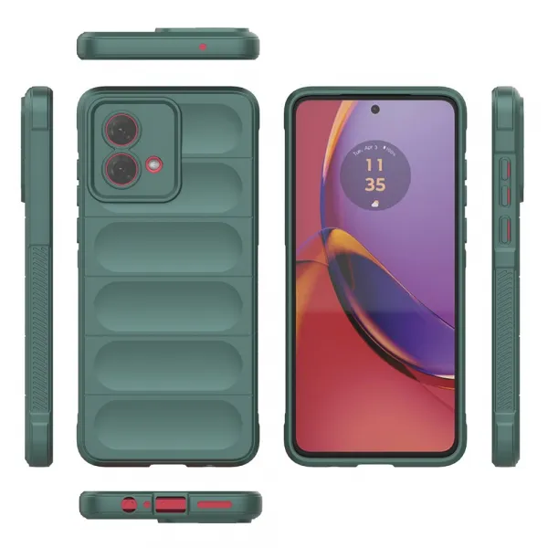 STEPS Ochranný kryt pre Motorola Moto G84 5G zelený