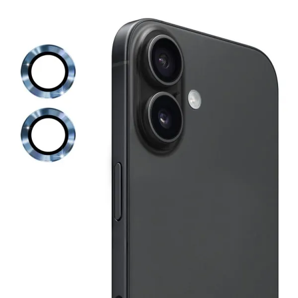 ENKAY ALU Sklo pre fotoaparát Apple iPhone 17 BLUE