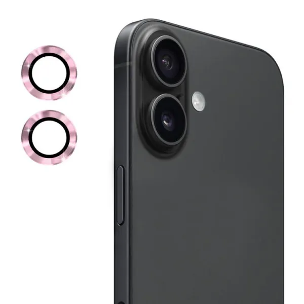 ENKAY ALU Sklo pre fotoaparát Apple iPhone 17 PINK