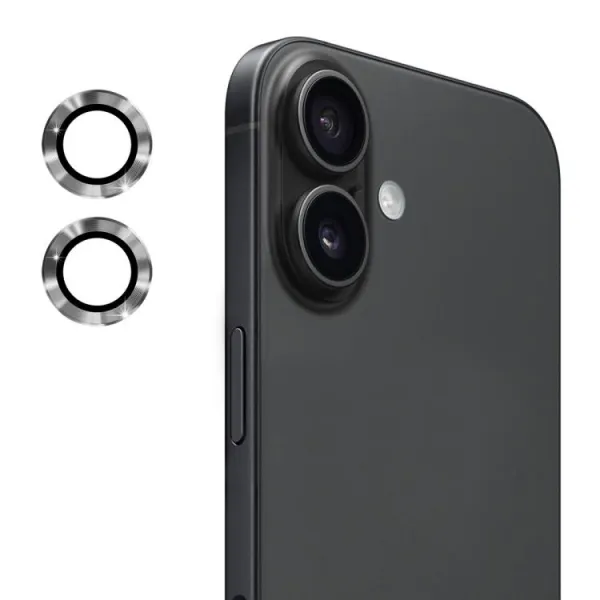 ENKAY ALU Sklo pre fotoaparát Apple iPhone 17 TITANIUM GREY