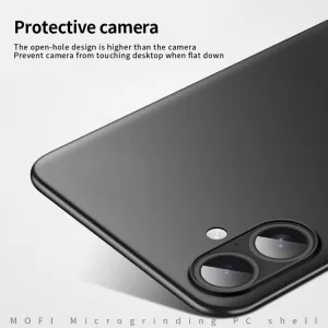 MOFI Plastový kryt pre Apple iPhone 17 modrý
