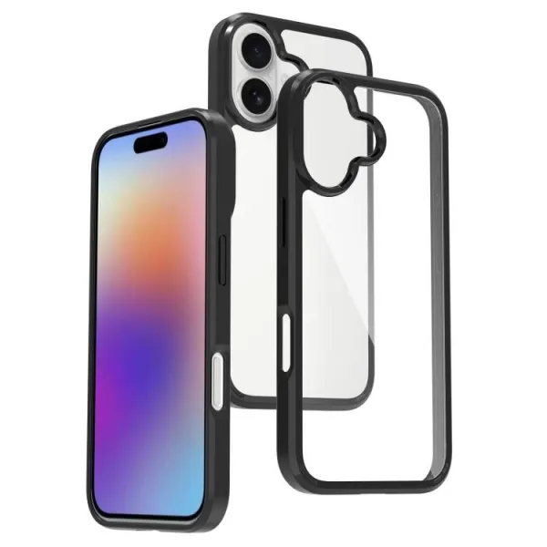 SHOCK Extra odolný kryt Apple iPhone 17 čierny