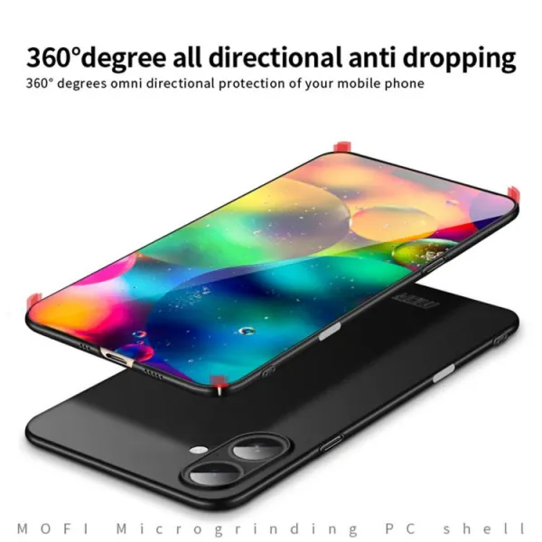 MOFI Plastový kryt pre Apple iPhone 17 modrý