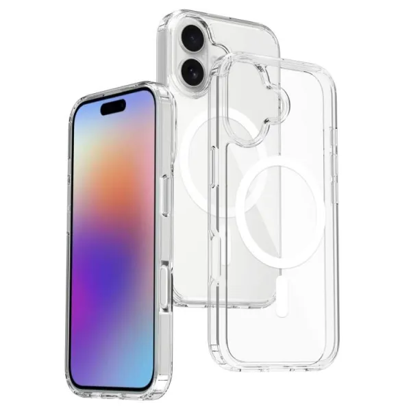 TRANSPARENT MAGSAFE Kryt pre Apple iPhone 17 priehľadný