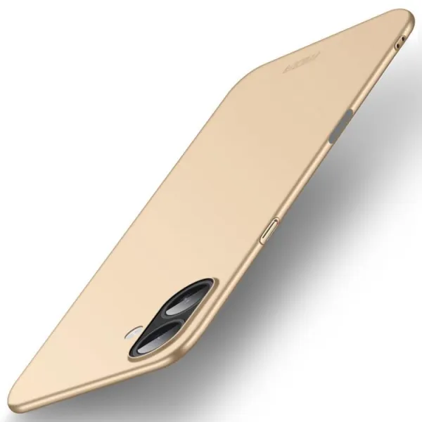MOFI Plastový kryt pre Apple iPhone 17 zlatý