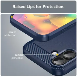 FLEXI TPU Ochranný kryt Apple iPhone 17 modrý