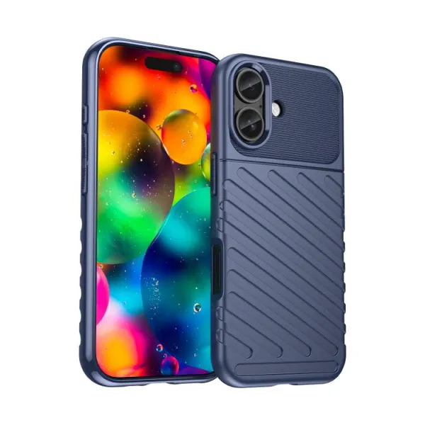 THUNDER Ochranný obal Apple iPhone 17 modrý