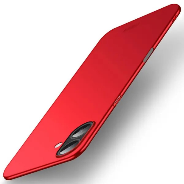 MOFI Plastový kryt pre Apple iPhone 17 červený
