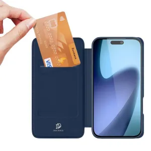 DUX Zaklápacie puzdro pre Apple iPhone 17 modré