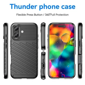 THUNDER Ochranný obal Apple iPhone 17 čierny