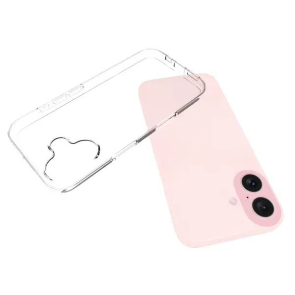 TPU Ochranný kryt pre Apple iPhone 17 priehľadný