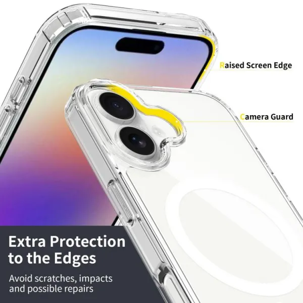 TRANSPARENT MAGSAFE Kryt pre Apple iPhone 17 priehľadný
