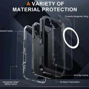 DUAL MAGSAFE Obojstranný ochranný kryt pre Apple iPhone Air modrý
