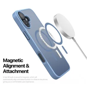 DUX YIND Ochranný obal s MagSafe pre Apple iPhone 17 modrý