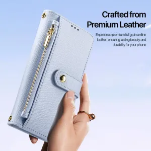 DUX LAWA Ochranný obal a peňaženkové puzdro 2v1 Apple iPhone 17 Pro Max modré