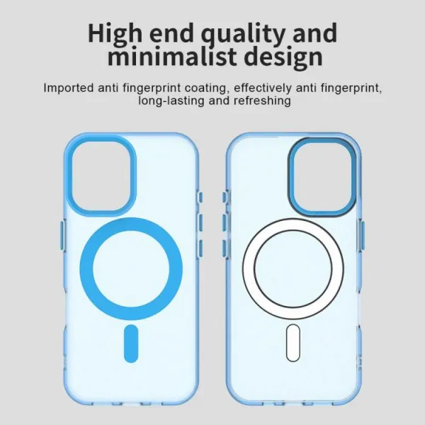 CANDY MAGSAFE Ochranný kryt pre Apple iPhone 17 modrý